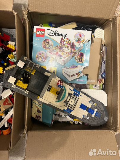 Lego россыпью много