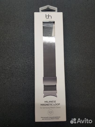 Стальной ремешок для Samsung Watch 4 42/46mm