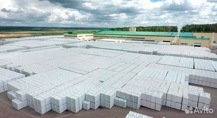 Газосиликатные блоки Poritep 625х250х50