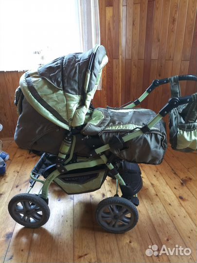 Коляска 3 в 1 бу
