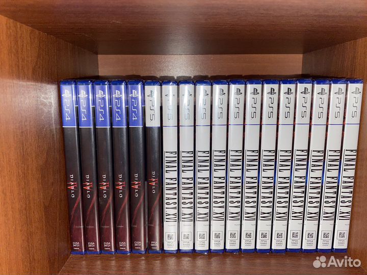 Новые диски для Sony PS 4/PS 5