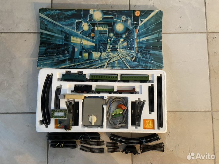 Набор железной дороги tt 12мм с дополнениями