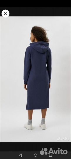 Платье толстовка uniqlo S -M