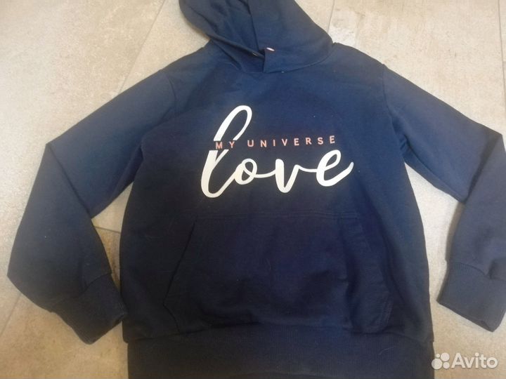 Лонгсливы, свитшоты пакетом рост 134