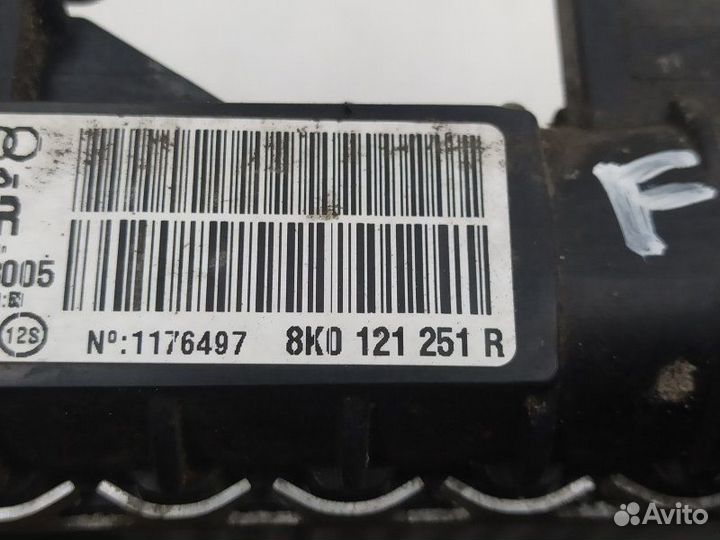 Б/У Б/У Радиатор (основной) behr Вмятины на сотах