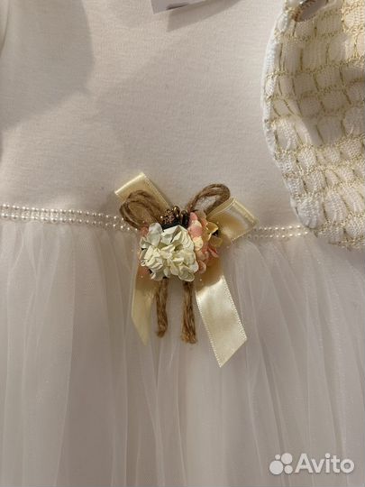 Платье для девочки новое 86