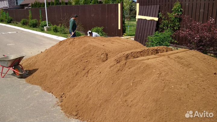 Суглинок для поднятия участка.Вывоз снега. А-2-4