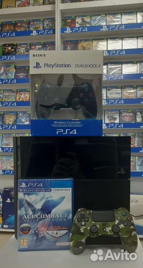 Sony playstation 4 fat Ace Combat 7 2 Dualshock