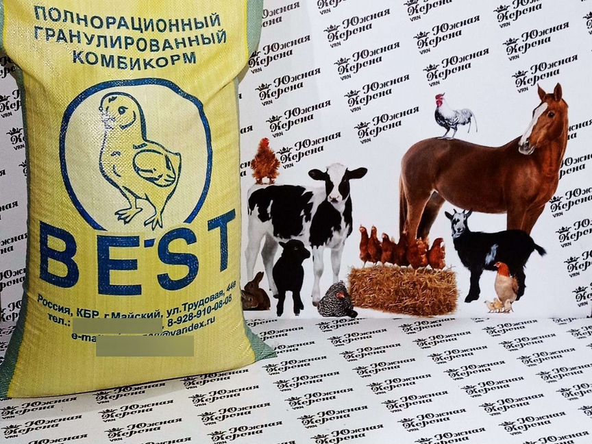 Комбикорм для бройлеров best финиш