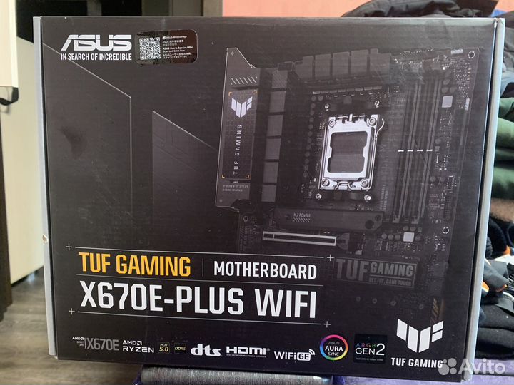 Asus TUF gaming X670E-plus wifi