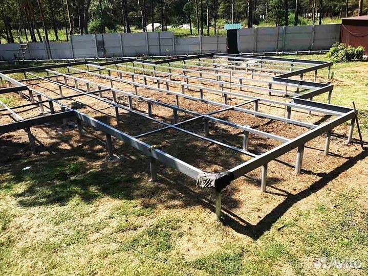 Фундамент за 1 день / Винтовые сваи