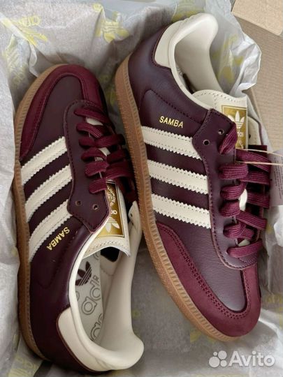 Adidas Samba OG maroon