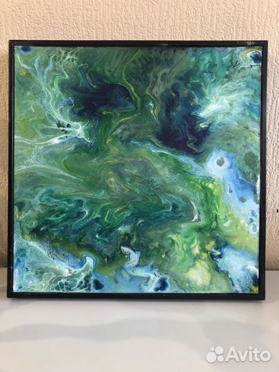 Картина абстракция Акрил 30*30
