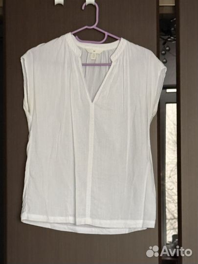 Блузка H&M белая XS