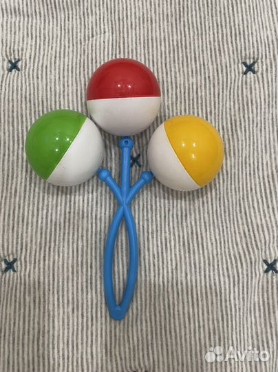 Игрушки погремушки пакетом