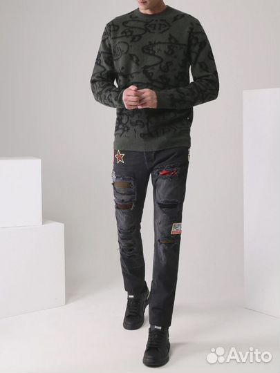 Свитер шерстяной Philipp Plein