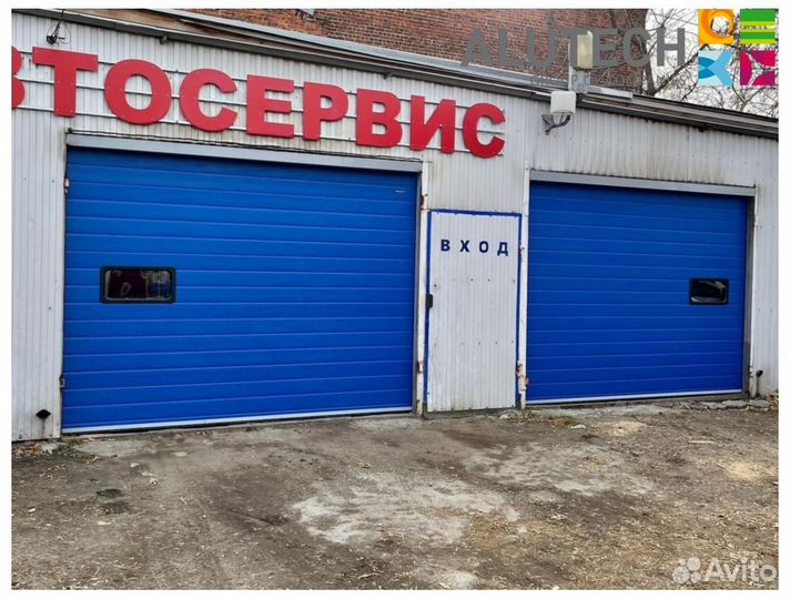 Ворота гаражные alutech