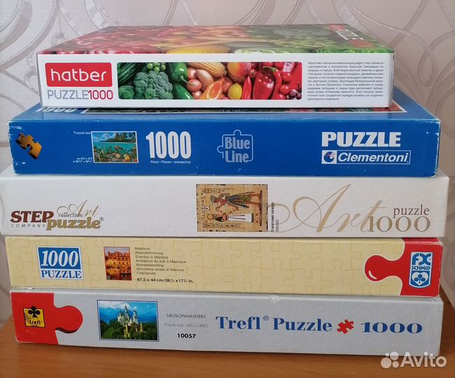Пазлы 1000 деталей