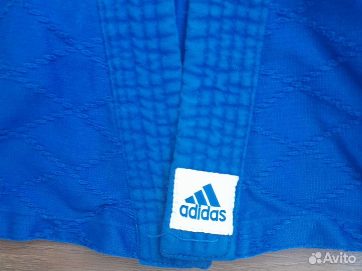 Кимоно для дзюдо adidas training, рост 140