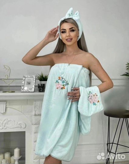 Подарочный набор для женщин (банный комплект)