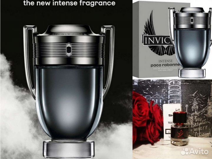 Мужской парфюм paco rabanne Invictus Intense