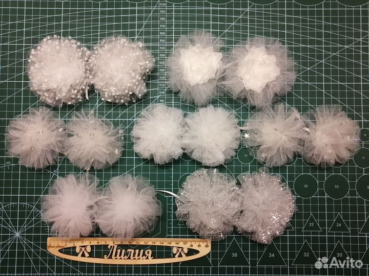 Украшение для волос. Банты в школу