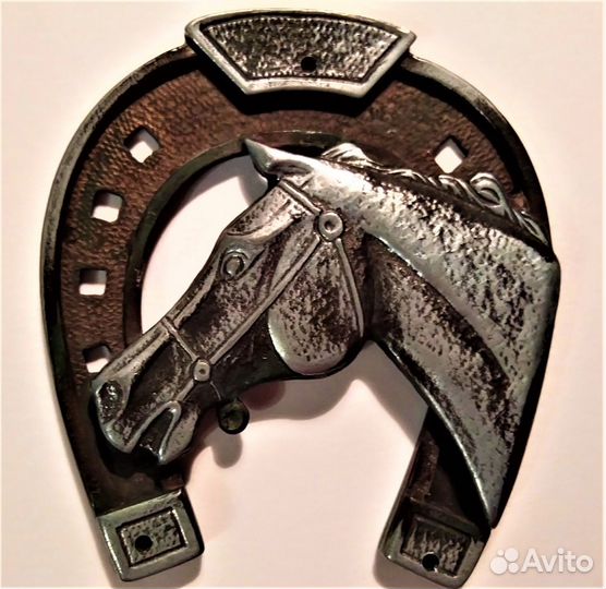 Декор на дверь «Подкова», СССР, 1970-80 г.г