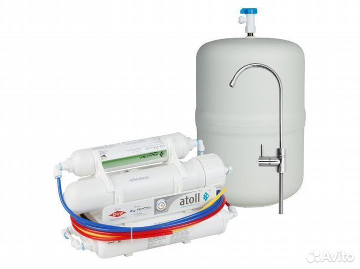 Система обратного осмоса 4 ступени очистки, 120 л