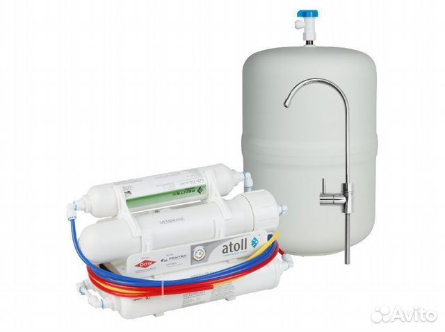 Система обратного осмоса 4 ступени очистки, 120 л