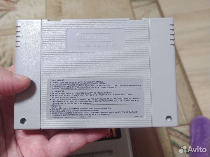 Super nintendo картриджи