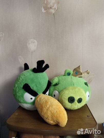 Angry birds игрушки мягкие