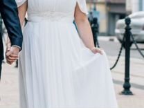 Греческое свадебное платье