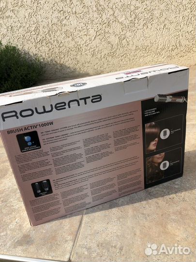 Фен щетка rowenta brush activ‘1000w
