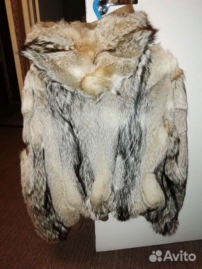 Продам мужскую шубу. Канадский волк
