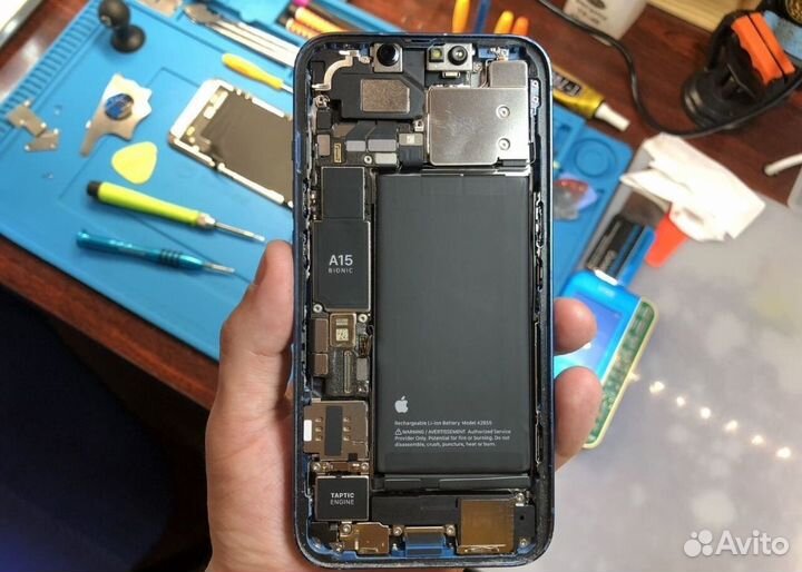 Замена батареи аккумуляторы iPhone X/XS/11/12/13