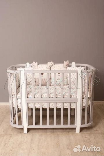 Детская кровать трансформер с маятником