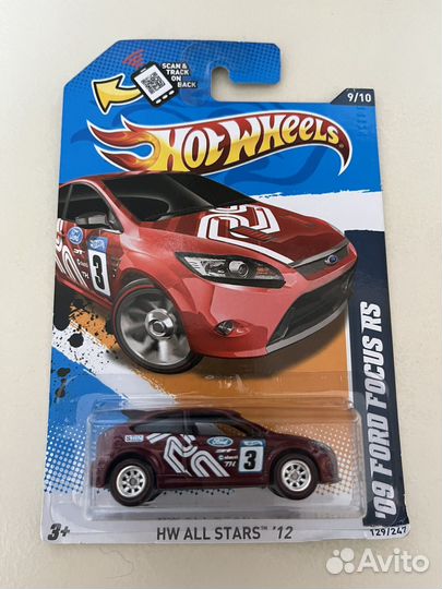 Hot wheels STH Ford Focus RS