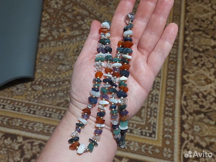 Бусы из натуральных камней СССР