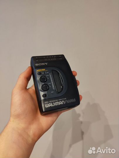 Кассетный плеер sony walkman wm