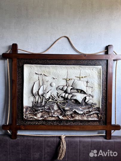 Картина барельеф