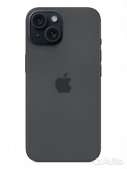 Apple iPhone 15 128 гб Dual nano SIM, черный