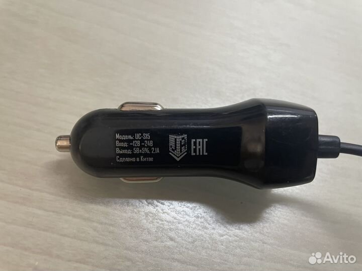 Зарядка автомобильная micro USB