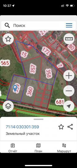 Участок 10 сот. (ИЖС)