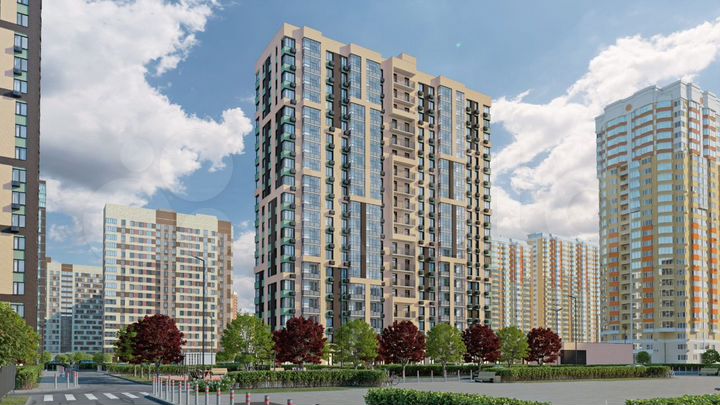 Квартира-студия, 24,7 м², 11/21 эт.