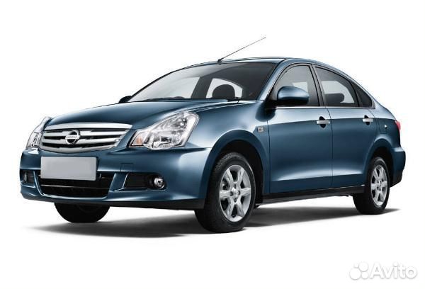 Крыло левое Nissan Almera G15 в светло-синий RAQ