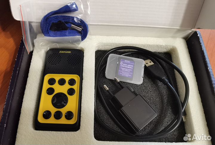 Тифлофлешплеер ElecGeste dtbp-202