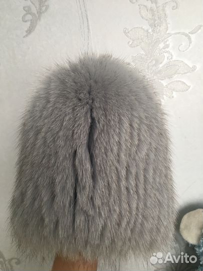 Шапка из песца