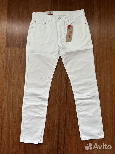 Джинсы Левис Levi’s белые, 511, 501
