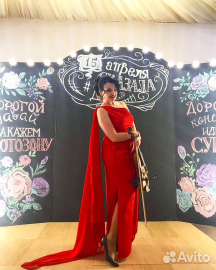 Профессиональная скрипачка на ваш праздник