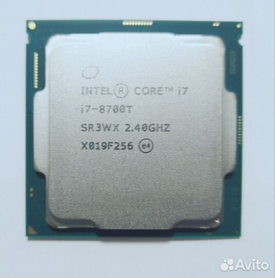 Процессор Intel i7-8700T новый